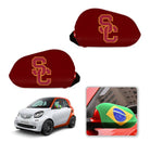 USC Trojans NCAAB Car rear view mirror cover-View Elastic