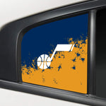 Utah Jazz NBA Rear Side Quarter Window Vinyl Decal Stickers Fits Dodge Charger