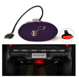 Utah Jazz NBA Hitch Cover LED Brake Light for Trailer