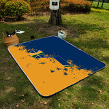 Utah Jazz NBA Picnic Blanket Mat Beach Outdoor Waterproof