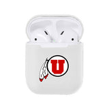 Utah Runnin' Utes NCAA Airpods Case Cover 2pcs