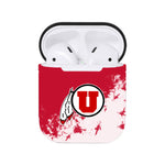 Utah Runnin' Utes NCAA Airpods Case Cover 2pcs