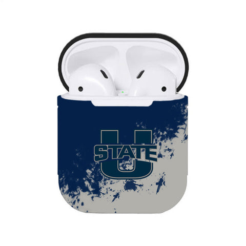 Utah State Aggies NCAA Airpods Case Cover 2pcs