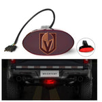 Vegas Golden Knights NHL Hitch Cover LED Brake Light for Trailer