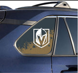 Vegas Golden Knights NHL Rear Side Quarter Window Vinyl Decal Stickers Fits Toyota Rav4