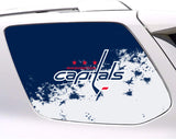 Washington Capitals NHL Rear Side Quarter Window Vinyl Decal Stickers Fits Toyota 4Runner