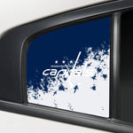 Washington Capitals NHL Rear Side Quarter Window Vinyl Decal Stickers Fits Dodge Charger