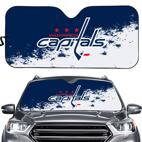 Washington Capitals NHL Car Windshield Sun Shade Universal Fit Sunshade