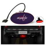 Washington Capitals NHL Hitch Cover LED Brake Light for Trailer