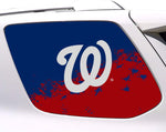 Washington Nationals MLB Rear Side Quarter Window Vinyl Decal Stickers Fits Toyota 4Runner