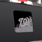 Washington Nationals MLB Rear Back Middle Window Vinyl Decal Stickers Fits Dodge Ram GMC Chevy Tacoma Ford