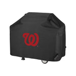 Washington Nationals MLB BBQ Barbeque Outdoor Black Waterproof Cover