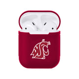 Washington State Cougars NCAA Airpods Case Cover 2pcs