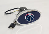 Washington Wizards NBA Hitch Cover LED Brake Light for Trailer