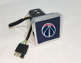 Washington Wizards NBA Hitch Cover LED Brake Light for Trailer