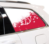 Washington Wizards NBA Rear Side Quarter Window Vinyl Decal Stickers Fits Jeep Grand