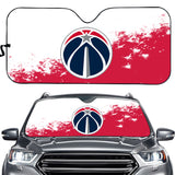 Washington Wizards NBA Car Windshield Sun Shade Universal Fit Sunshade