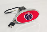 Washington Wizards NBA Hitch Cover LED Brake Light for Trailer