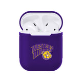 Western Illinois Leathernecks NCAA Airpods Case Cover 2pcs