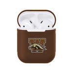 Western Michigan Broncos NCAA Airpods Case Cover 2pcs