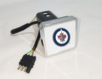 Winnipeg Jets NHL Hitch Cover LED Brake Light for Trailer