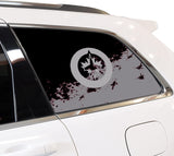 Winnipeg Jets NHL Rear Side Quarter Window Vinyl Decal Stickers Fits Jeep Grand