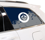 Winnipeg Jets NHL Rear Side Quarter Window Vinyl Decal Stickers Fits Jeep Grand