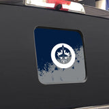 Winnipeg Jets NHL Rear Back Middle Window Vinyl Decal Stickers Fits Dodge Ram GMC Chevy Tacoma Ford