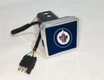 Winnipeg Jets NHL Hitch Cover LED Brake Light for Trailer