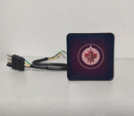 Winnipeg Jets NHL Hitch Cover LED Brake Light for Trailer