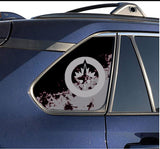 Winnipeg Jets NHL Rear Side Quarter Window Vinyl Decal Stickers Fits Toyota Rav4