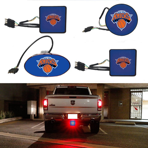 knicks-logo NBA Hitch Cover LED Brake Light for Trailer