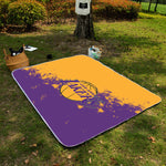 Los Angeles Lakers NBA Picnic Blanket Mat Beach Outdoor Waterproof